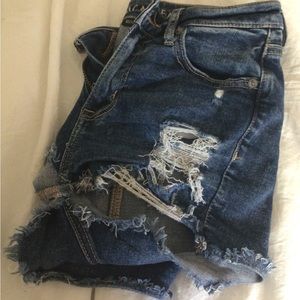 American eagle jean shorts